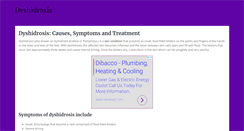 Desktop Screenshot of dyshidrosis.net